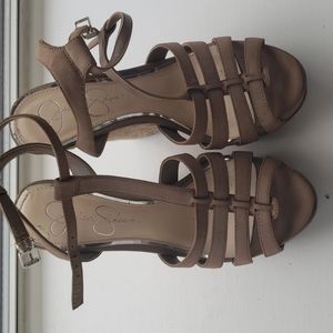 Jessica Simpson wedges